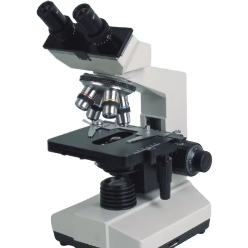Medical Lab Machine Price - Microscopio Estéreo Biológico Binocular con Lámpara