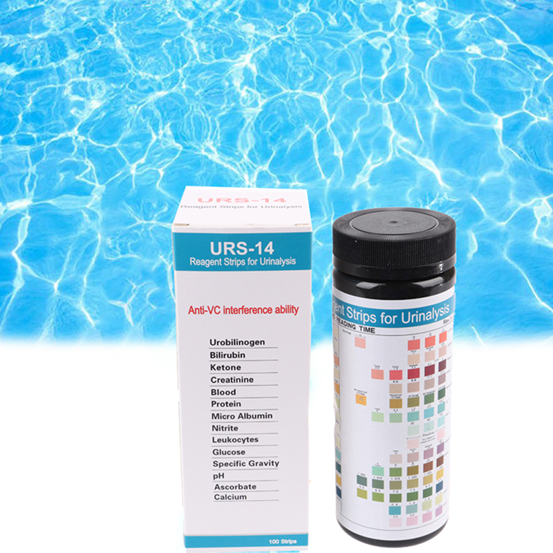 URS-14-Papel de prueba de reac - Urinalysis Reagent Strip reseña y precio