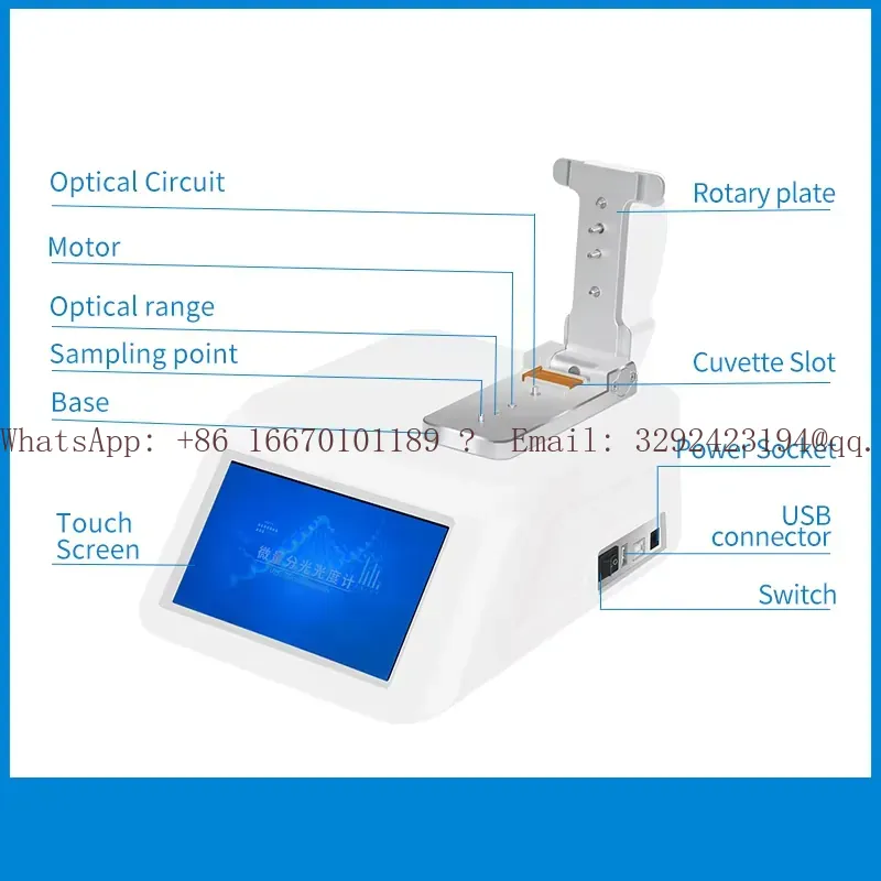 Espectrofotómetro UV-Vis WEIAI - Medical Laboratory Technology reseña y precio